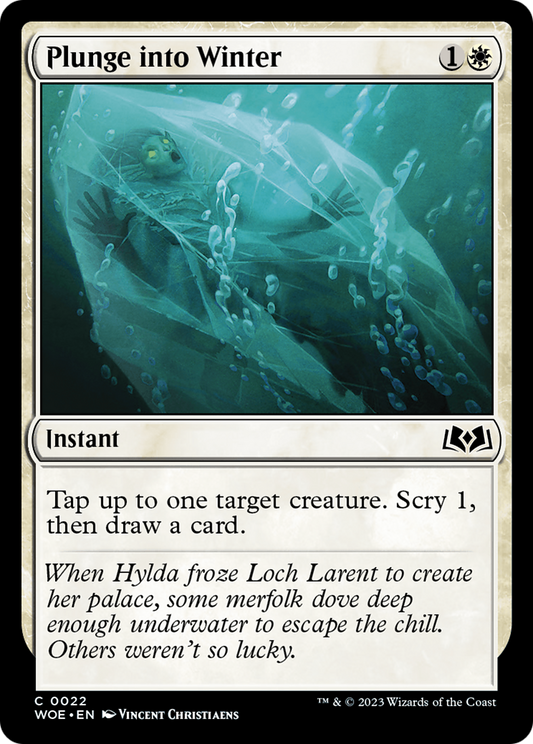 Plunge into Winter [Wilds of Eldraine] Foil