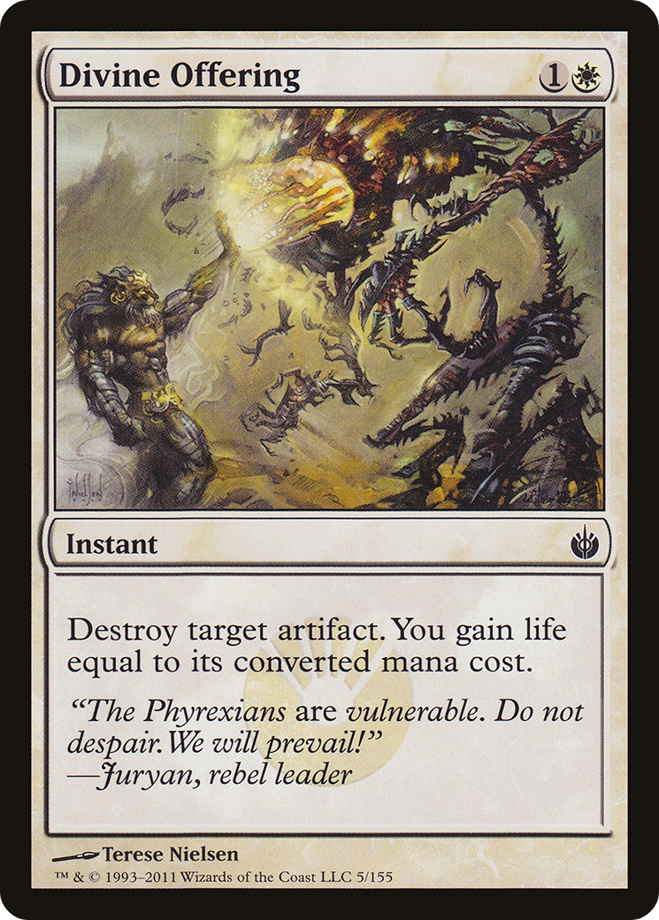 Divine Offering [Mirrodin Besieged] Foil