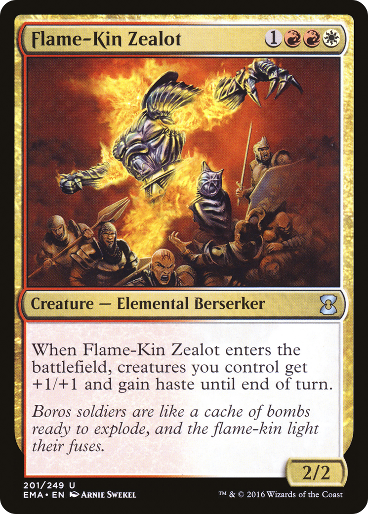 Flame-Kin Zealot (201) - Eternal Masters