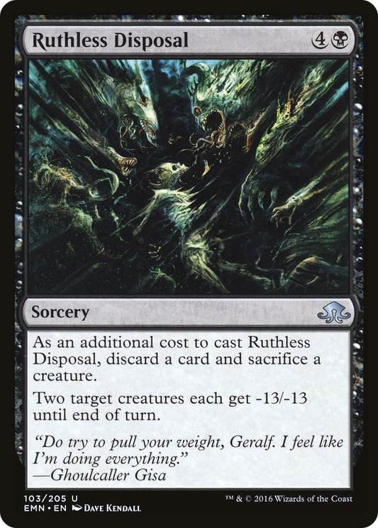 Ruthless Disposal [Eldritch Moon] Foil