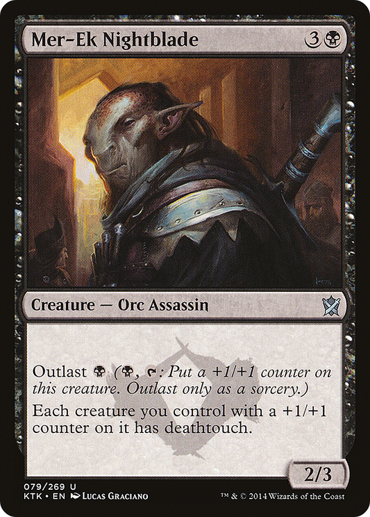 Mer-Ek Nightblade [Khans of Tarkir] Foil