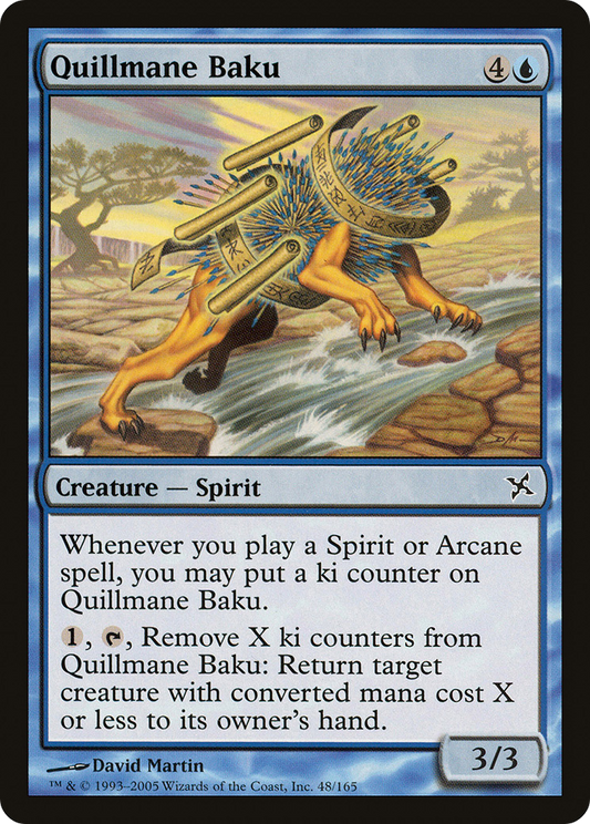 Quillmane Baku [Betrayers of Kamigawa] Foil