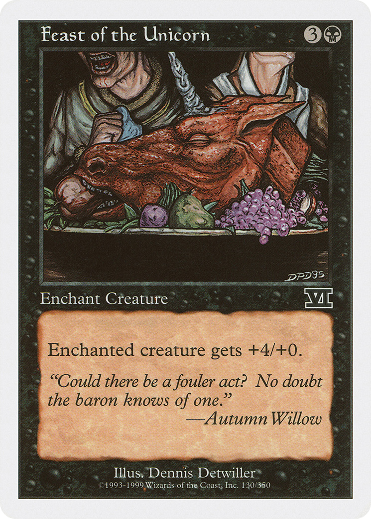 Feast of the Unicorn (130) - Classic Sixth Edition