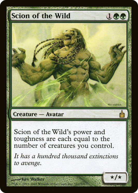 Scion of the Wild [Ravnica: City of Guilds] Foil