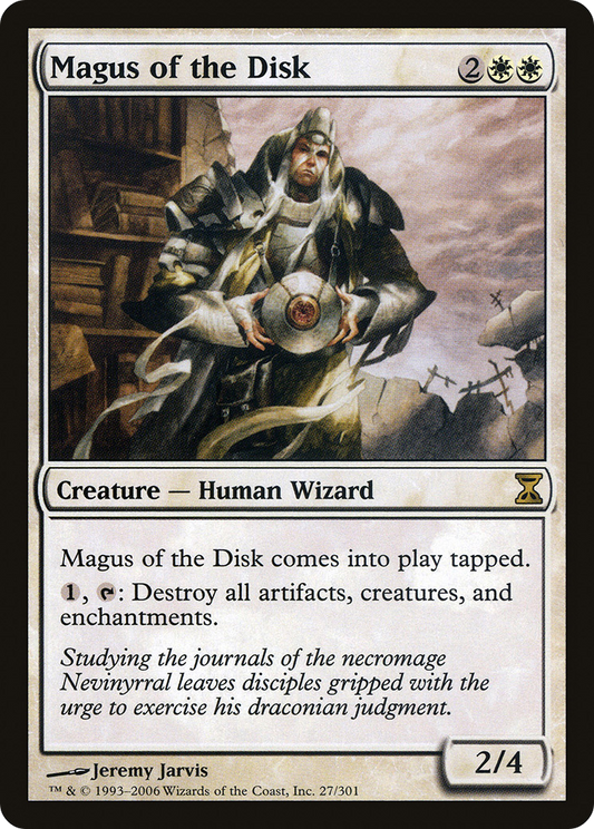 Magus of the Disk [Time Spiral] Foil