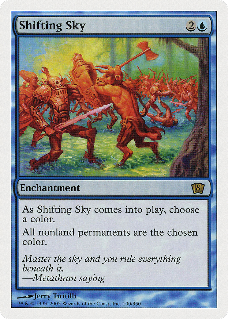 Shifting Sky (100) Foil - Eighth Edition
