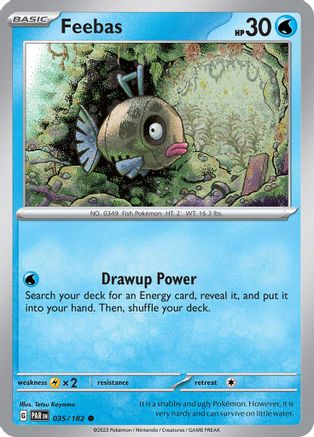 Feebas (35) Reverse Holofoil - Paradox Rift