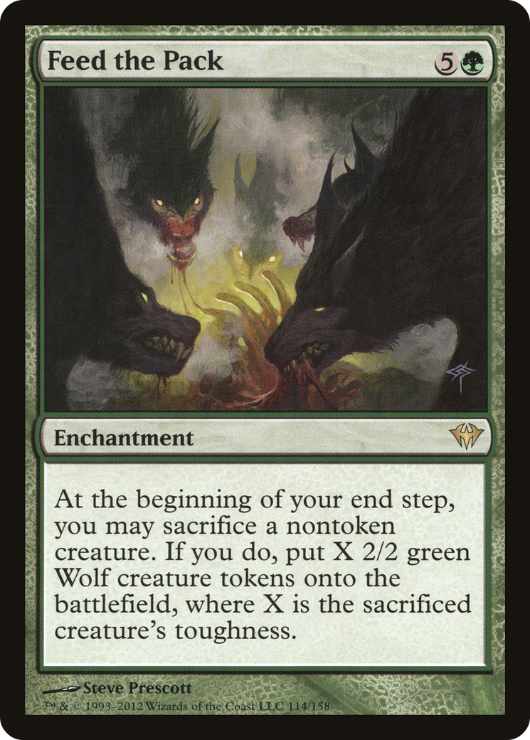Feed the Pack (114) Foil - Dark Ascension