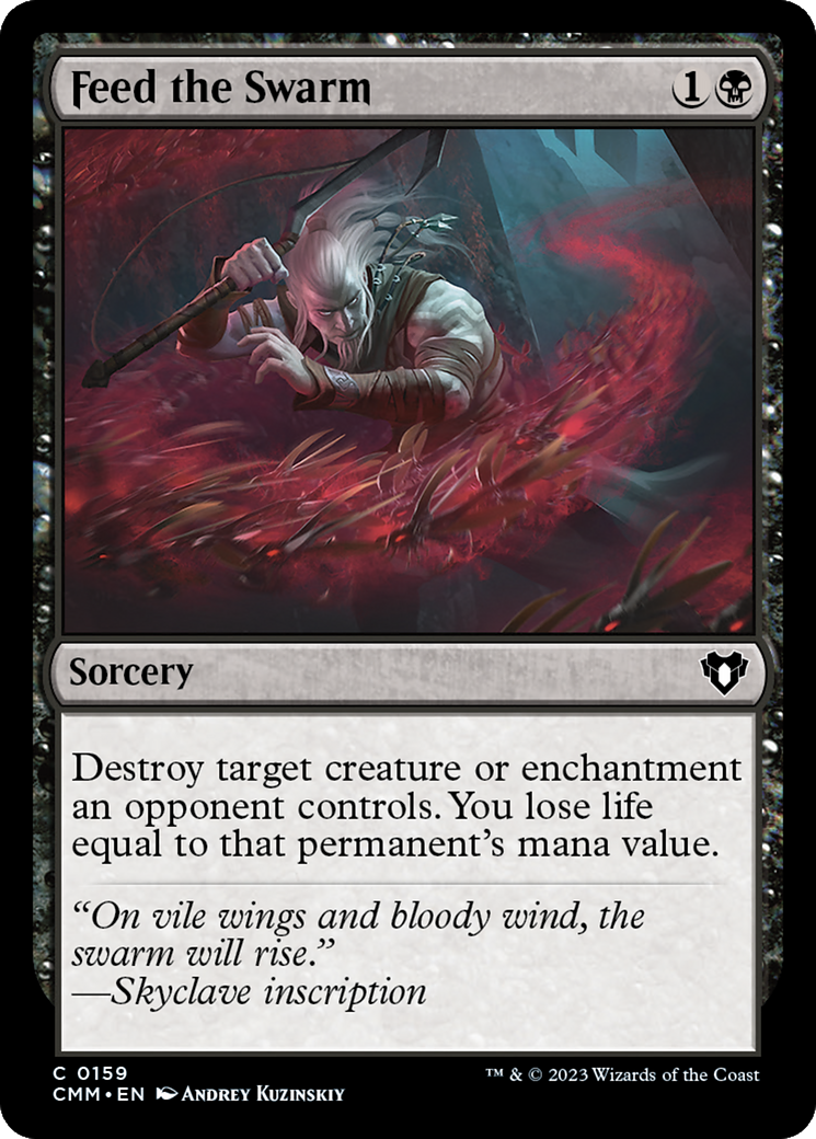 Feed the Swarm (159) - Commander Masters