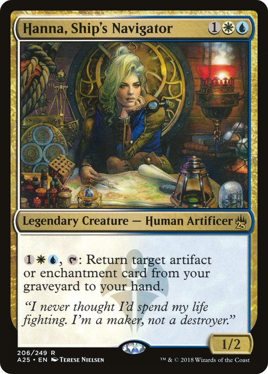 Hanna, Ship's Navigator [Masters 25] Foil