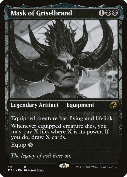 Mask of Griselbrand [Innistrad: Double Feature] Foil