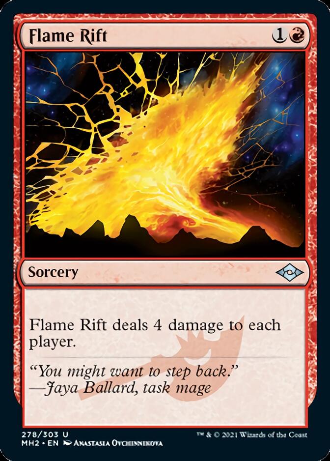 Flame Rift (Foil Etched) [Modern Horizons 2] | Silver Goblin