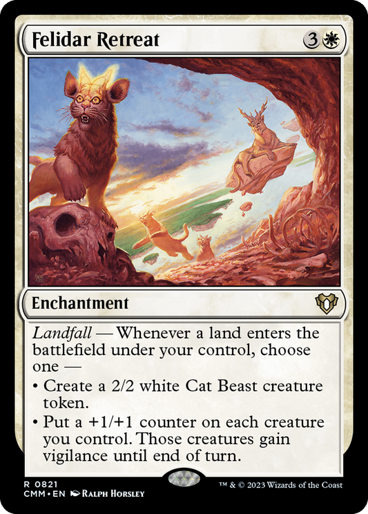 Felidar Retreat (821) - Commander Masters