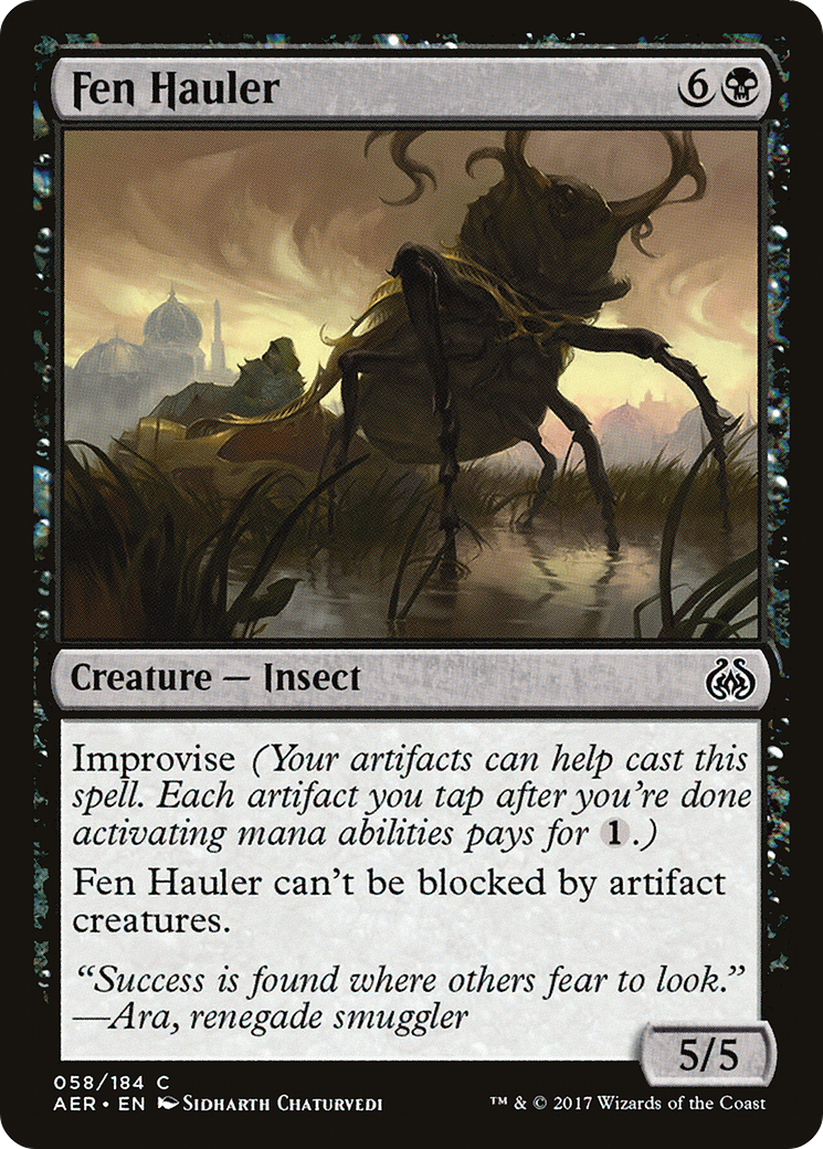 Fen Hauler (058) Foil - Aether Revolt