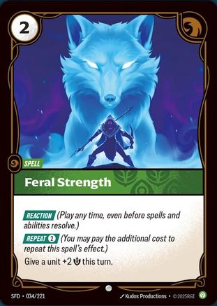 Feral Strength (034) - Spiritforged