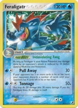 Feraligatr (Deck Exclusives) (4) - Unseen Forces