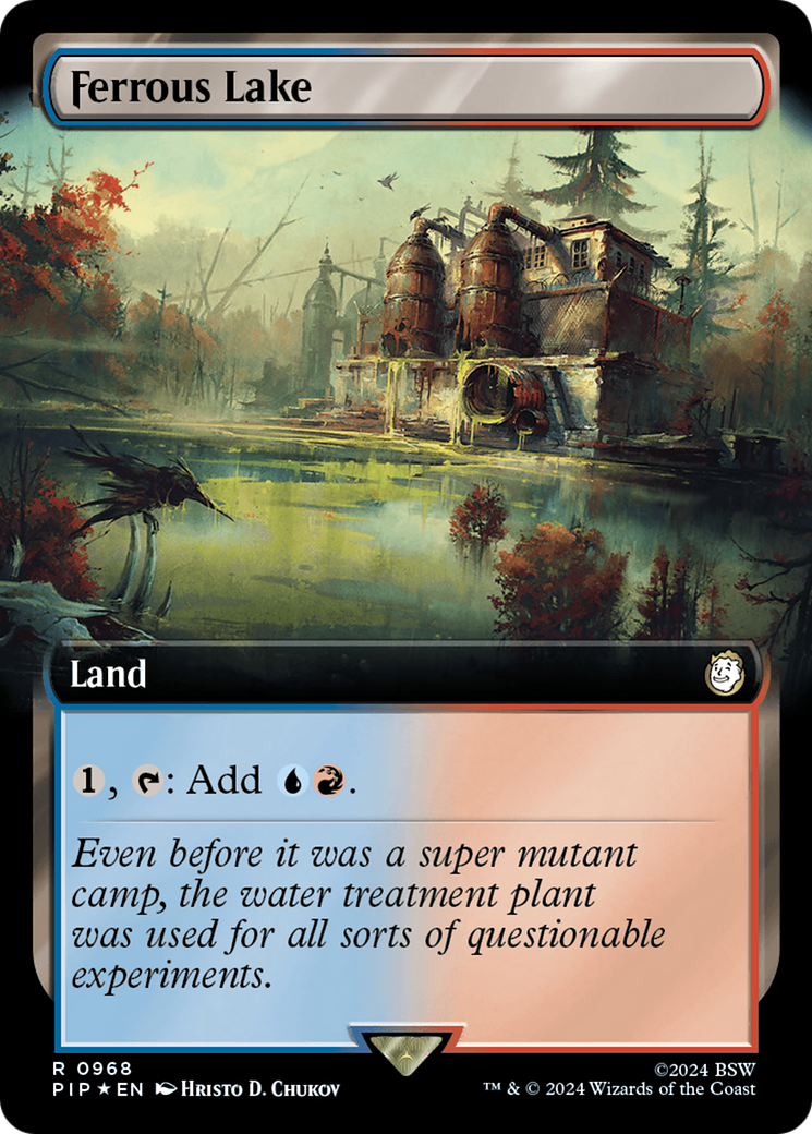 Ferrous Lake (Extended Art) (968) Surge Foil - Fallout