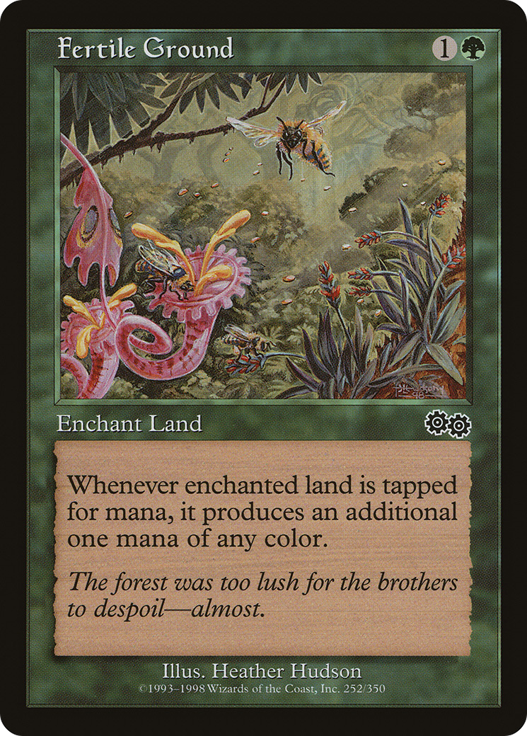Fertile Ground (252) - Urza's Saga