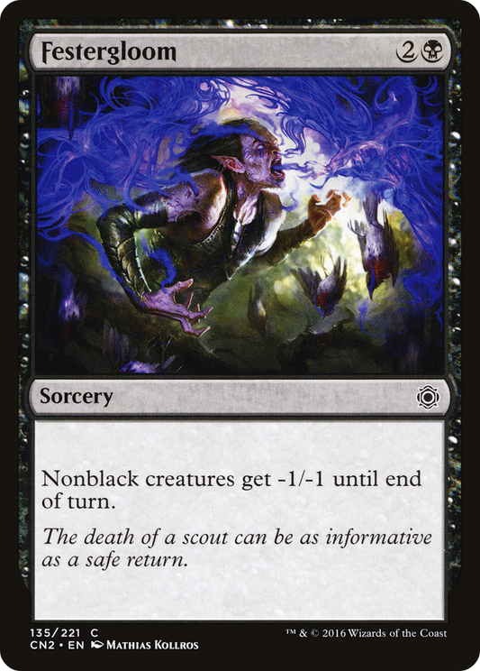 Festergloom (135) Foil - Conspiracy: Take the Crown