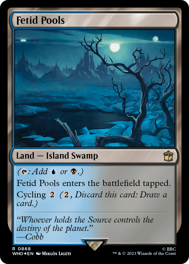 Fetid Pools (868) Surge Foil - Doctor Who