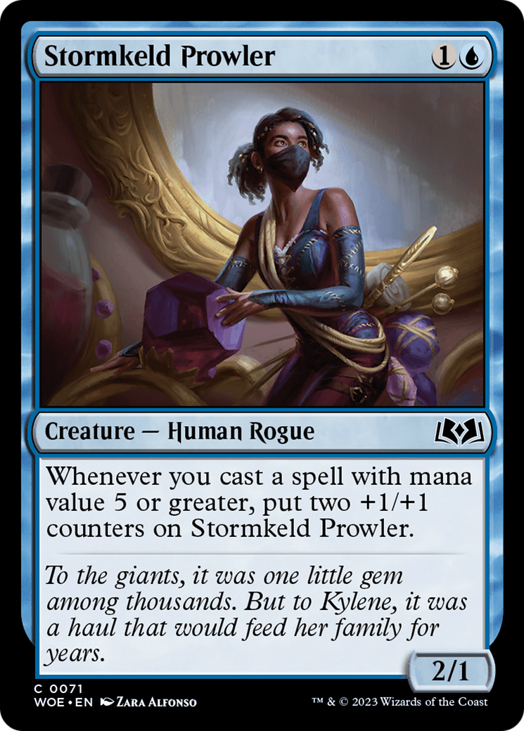 Stormkeld Prowler [Wilds of Eldraine] Foil