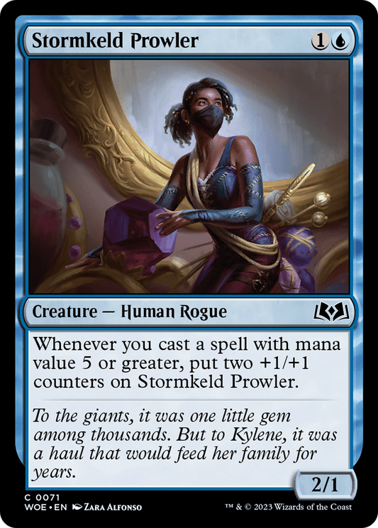 Stormkeld Prowler [Wilds of Eldraine] Foil