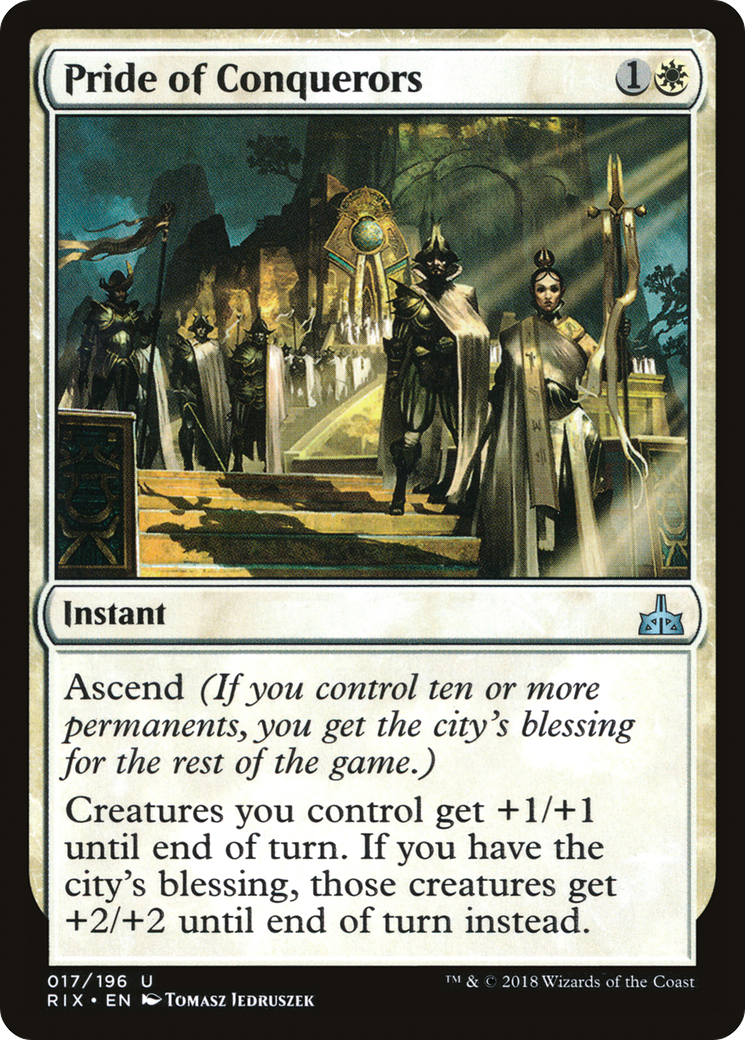Pride of Conquerors (017) - Rivals of Ixalan