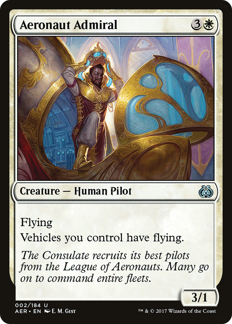 Aeronaut Admiral [Aether Revolt] | Silver Goblin