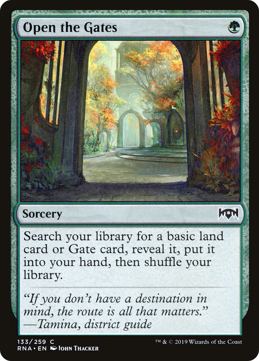 Open the Gates [Ravnica Allegiance] Foil