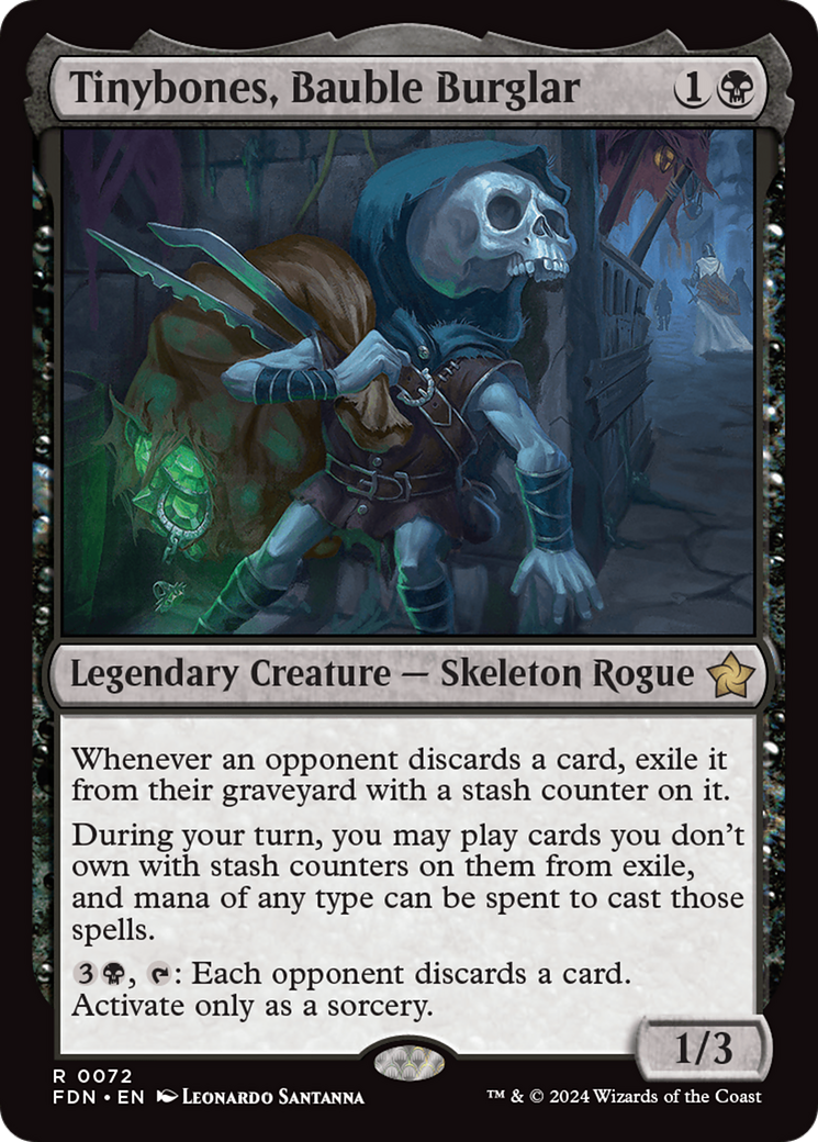 Tinybones, Bauble Burglar [Foundations] Foil