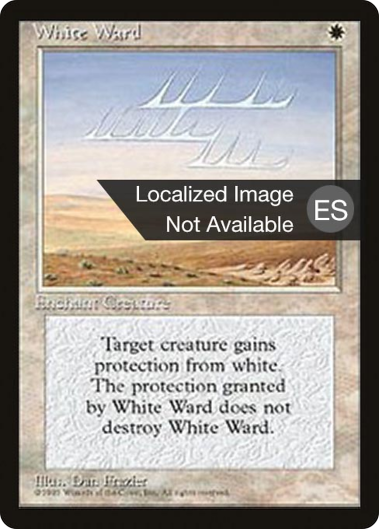 White Ward [Fourth Edition (Foreign Black Border)] | Silver Goblin