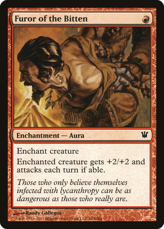 Furor of the Bitten [Innistrad] Foil