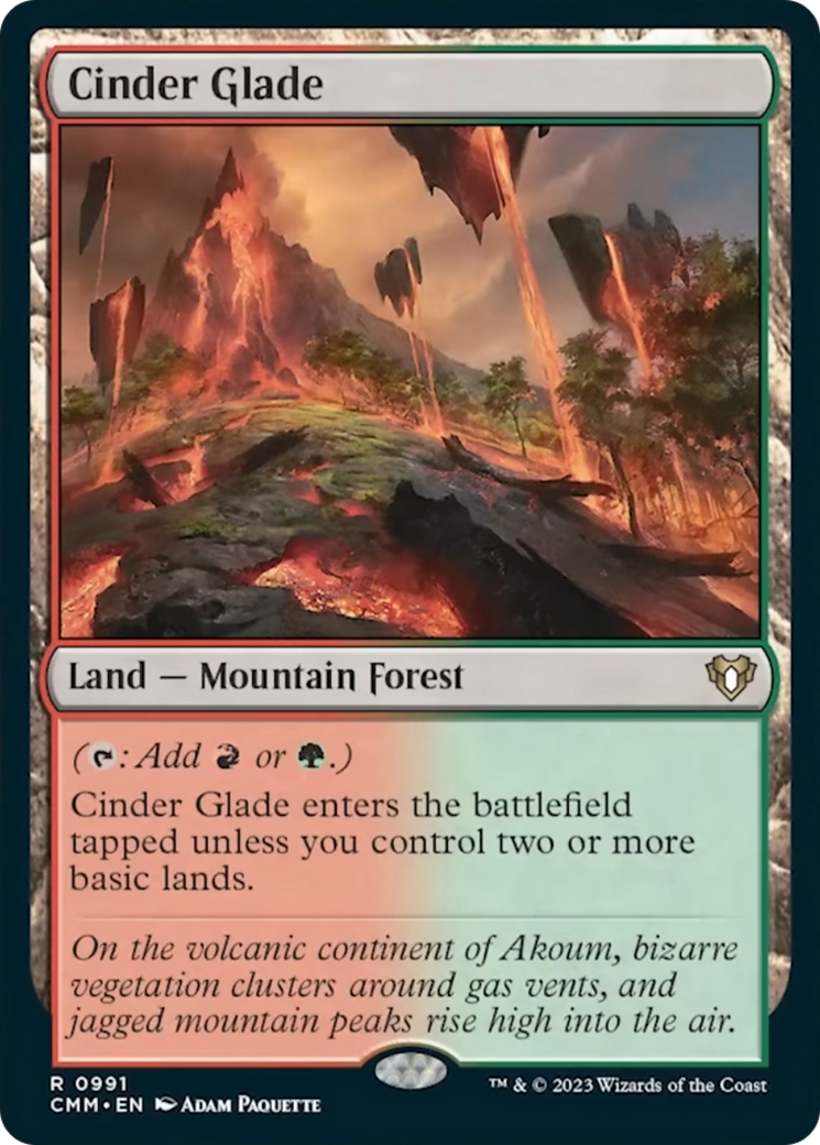 Cinder Glade [Commander Masters] | Silver Goblin