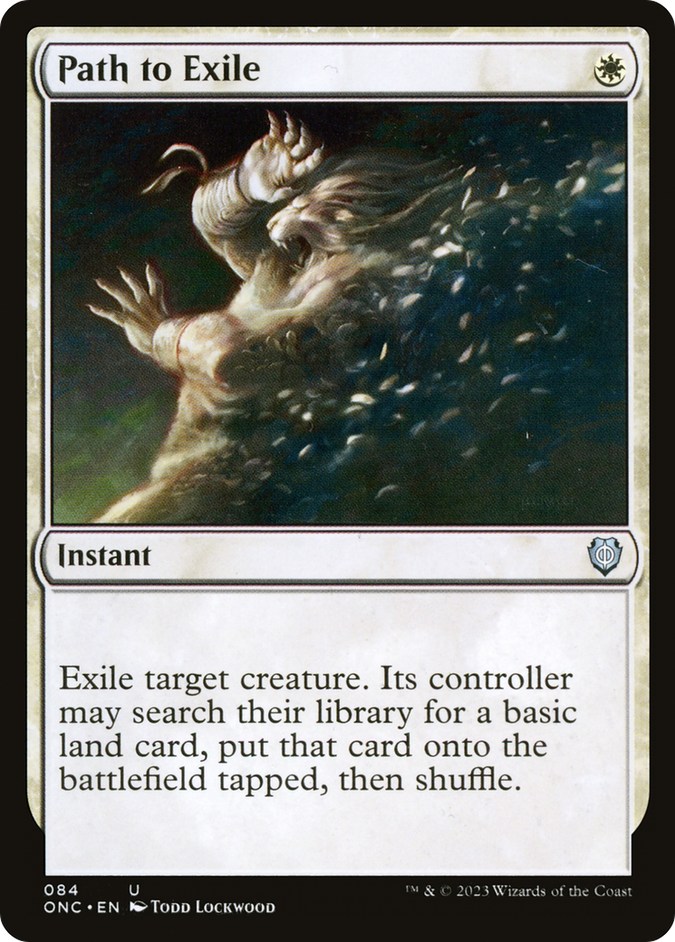 Path to Exile [Phyrexia: All Will Be One Commander]
