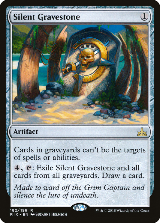 Silent Gravestone [Rivals of Ixalan] Foil