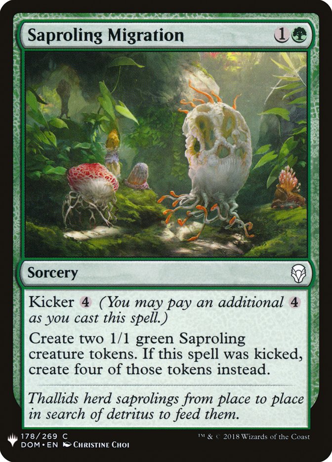 Saproling Migration [Mystery Booster] | Silver Goblin
