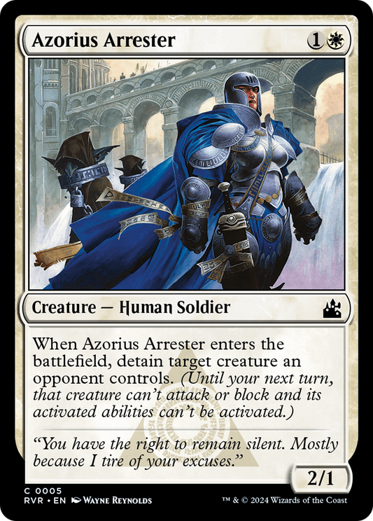 Azorius Arrester [Ravnica Remastered] Foil
