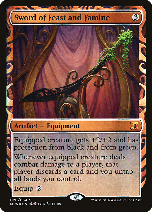 Sword of Feast and Famine [Kaladesh Inventions]