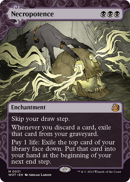 Necropotence [Wilds of Eldraine: Enchanting Tales] Foil