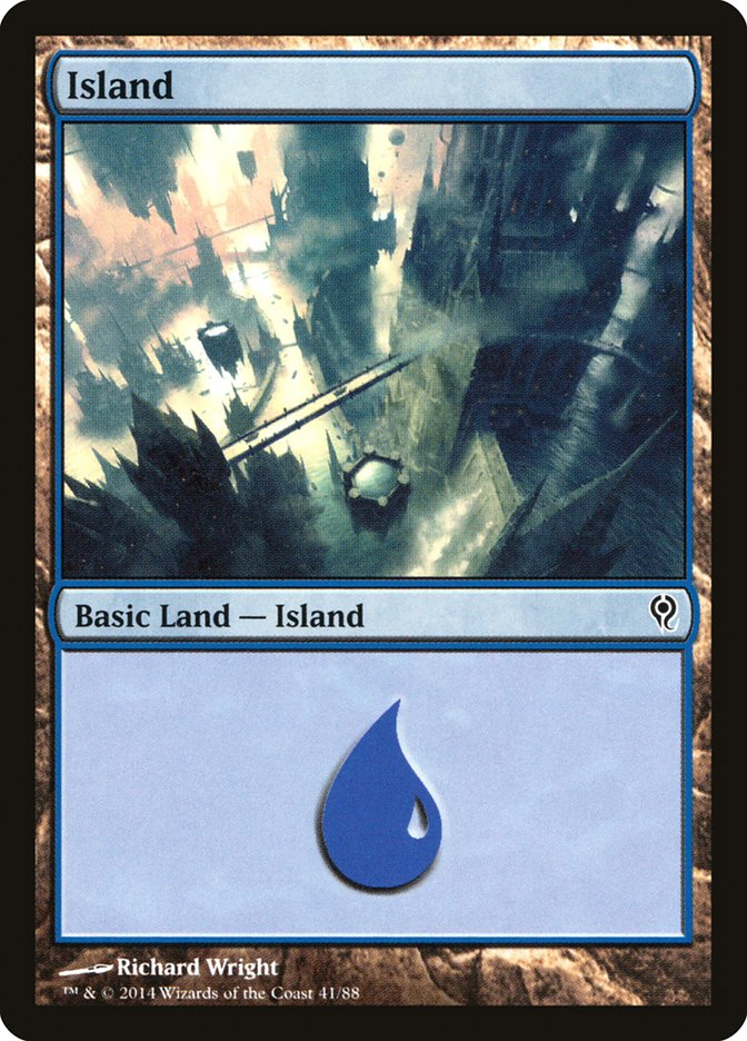 Island (41) [Duel Decks: Jace vs. Vraska] | Silver Goblin