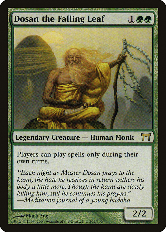 Dosan the Falling Leaf [Champions of Kamigawa] Foil