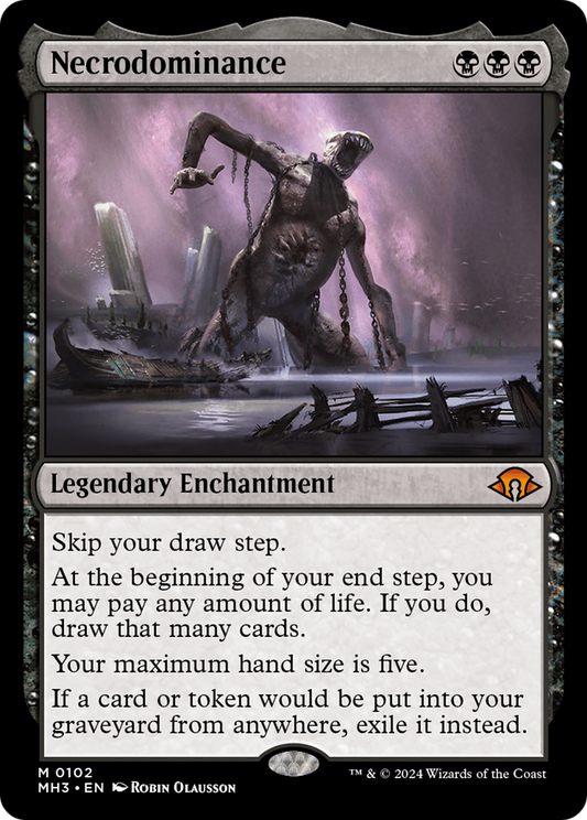 Necrodominance [Modern Horizons 3] Foil
