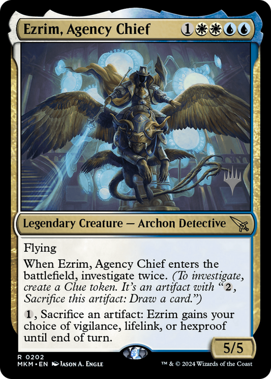 Ezrim, Agency Chief (Promo Pack) [Murders at Karlov Manor Promos] Foil