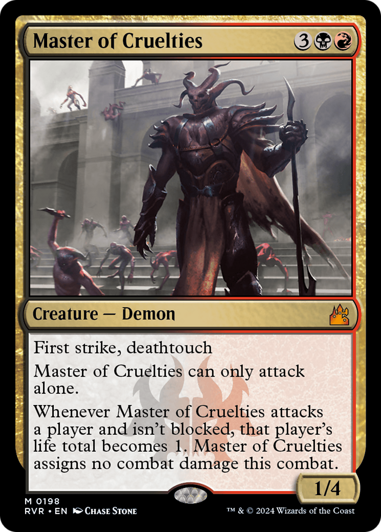 Master of Cruelties [Ravnica Remastered] Foil