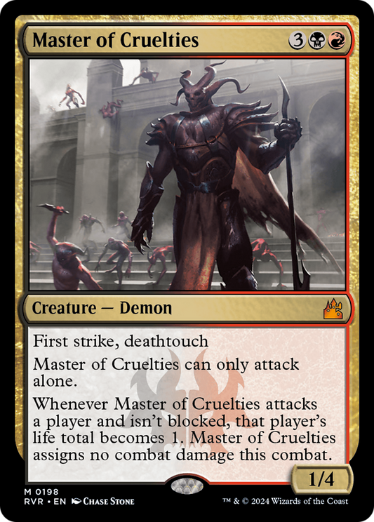 Master of Cruelties [Ravnica Remastered] Foil