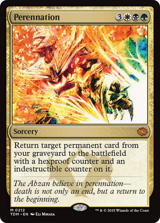 Perennation (212) - Tarkir: Dragonstorm