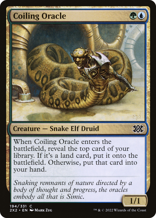 Coiling Oracle [Double Masters 2022] Foil
