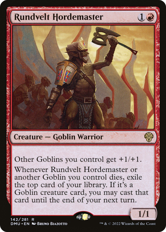 Rundvelt Hordemaster [Dominaria United] Foil