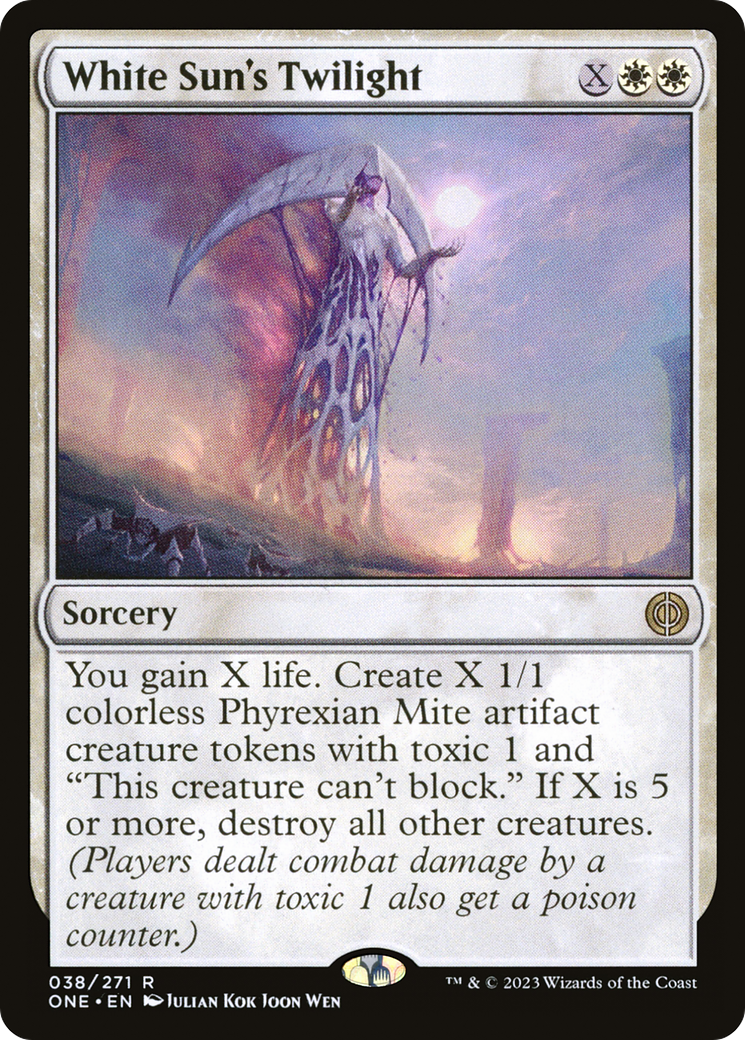 White Sun's Twilight [Phyrexia: All Will Be One] Foil
