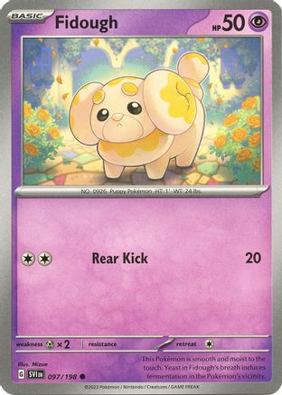 Fidough (97) Reverse Holofoil - Scarlet & Violet